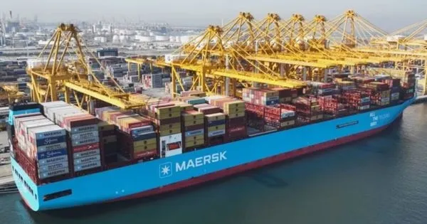 Maersk-vessel